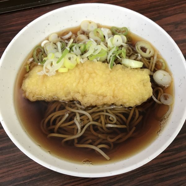 「いか天（￥380）」@みよし庵の写真