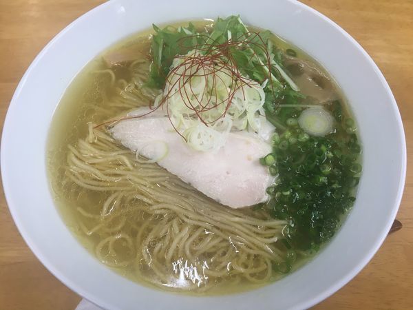 「ゆず塩らーめん」@麺や 流れ星の写真