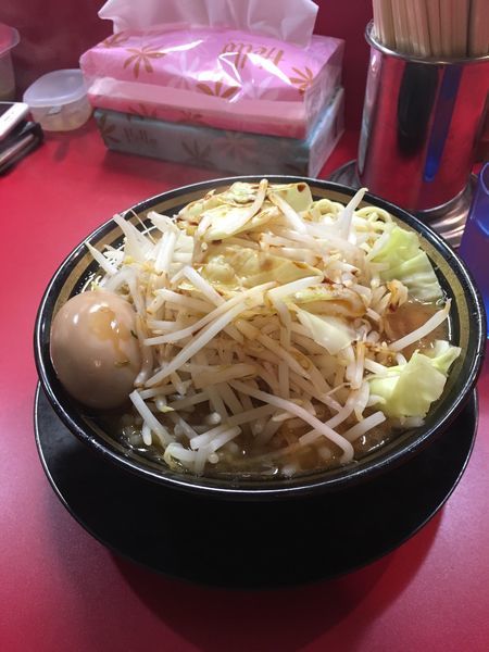 「野菜ラーメン」@家系ラーメン とらきち家の写真