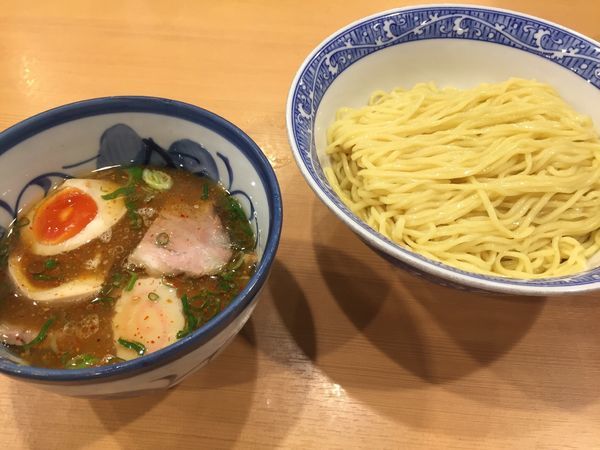 「特製つけ麺 並盛 950円」@中華そば 青葉 池袋サンシャイン店の写真