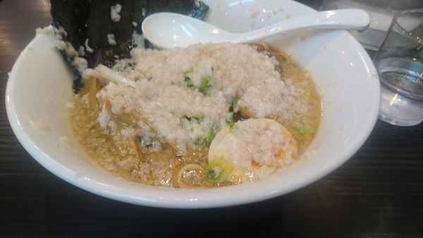 「ジョニー麺(背油多め)」@環七ラーメン SEABURAジョニーの写真