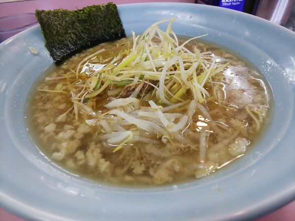 「ネギラーメン」@ラーメンショップ 緑ヶ丘店の写真