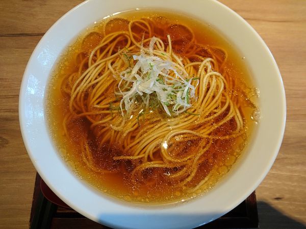 「醤油かけそば＋醤油変え玉」@麺や Co粋の写真