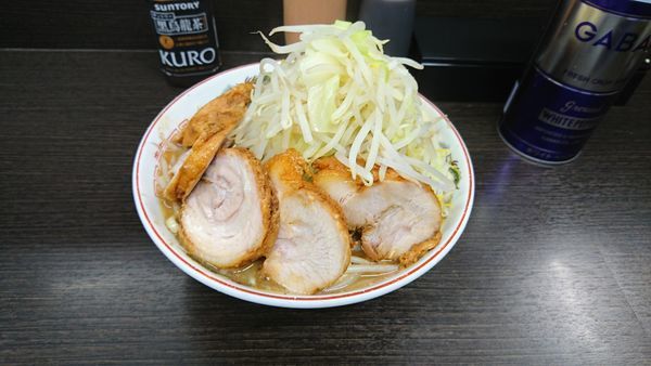 「小豚ラーメン850」@ラーメン二郎 川越店の写真