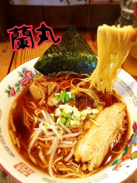 「支那そば￥700」@支那そば屋 蘭丸の写真