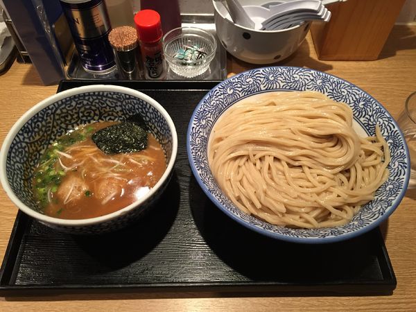 「濃厚魚介つけ麺」@麺屋 一燈の写真