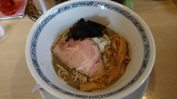 「【限定】濃厚にぼしそば」@麺屋壱心の写真