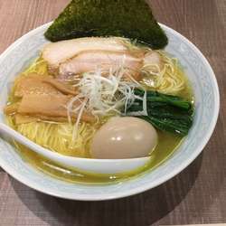 海の塩中華そば 味玉