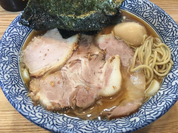 「特製中華そば」@中華そば専門 とんちぼの写真