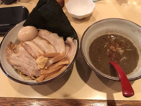 「特製つけ麺　大盛」@にぼしらーめん88 名駅南店の写真