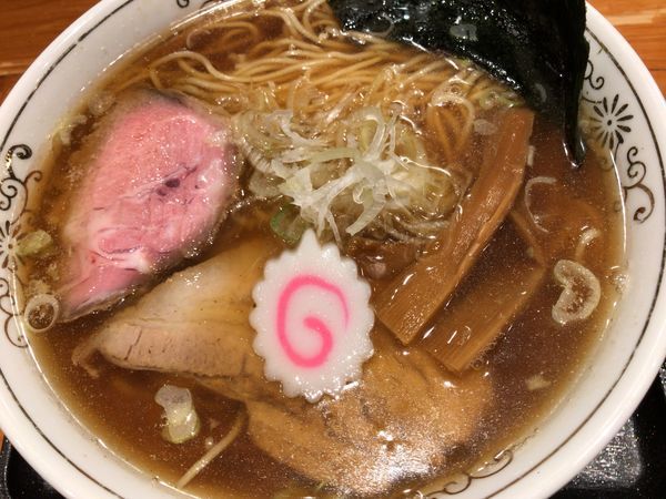 「中華そば(大盛り)」@中華そば 勝本の写真