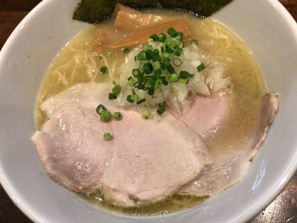 「こってり鶏らーめん(麺大盛)」@麺屋ことぶきの写真