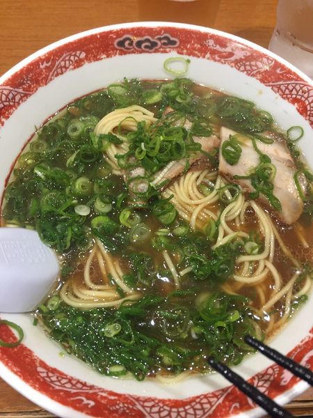 「ねぎ中華そば」@中華そば 山冨士 本町店の写真