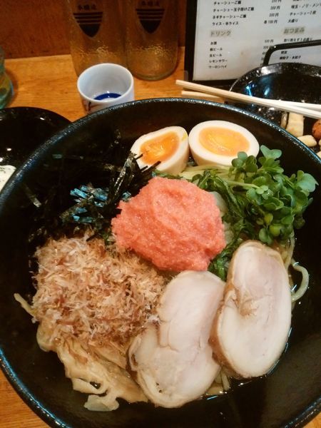 「明太子まぜそば」@麺屋 鶏口の写真