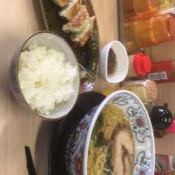 塩ラーメン餃子セット