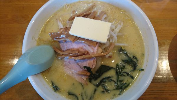 「味噌カレー牛乳ラーメン」@かわらの写真