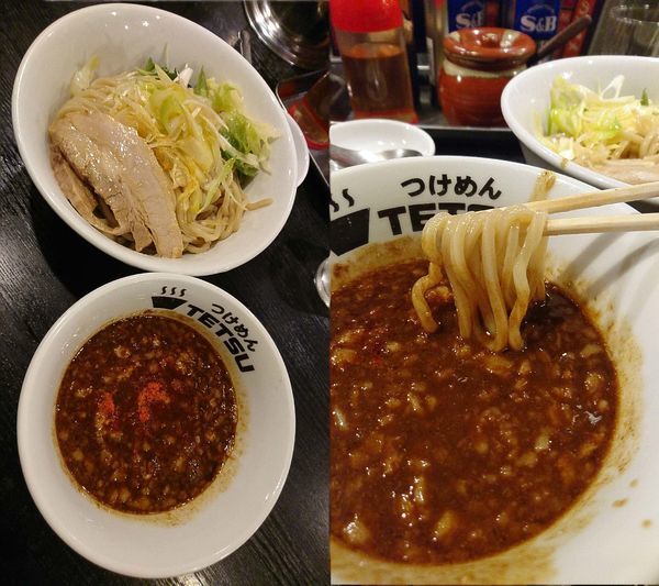 「１０月限定『黒カレーつけめん(￥900)』」@つけめんTETSU 三鷹店の写真