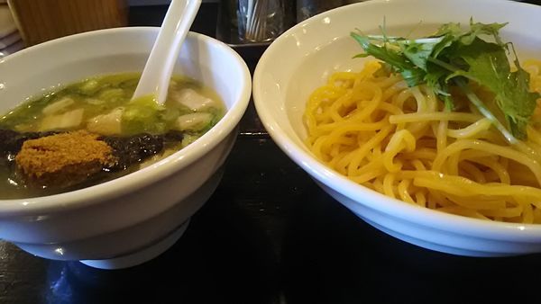 「鶏塩かつおつけ麺」@元家うめのや 坂戸にっさい本店の写真
