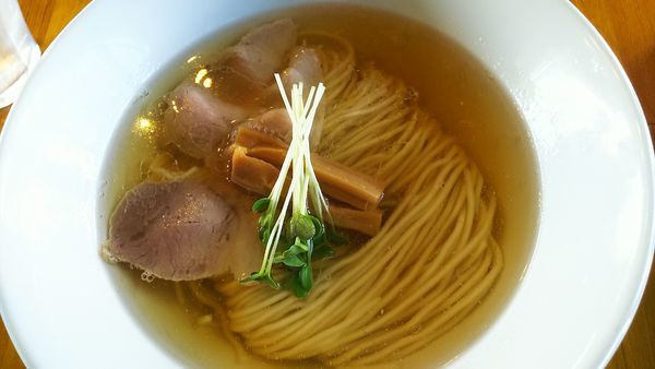 「塩煮干しそば」@麺処 清水の写真