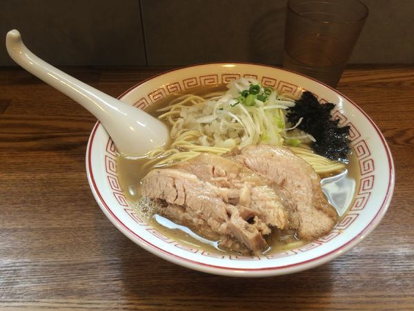 「煮干しそば (大) ＋ 混ぜ玉」@煮干中華そば専門 煮干丸の写真