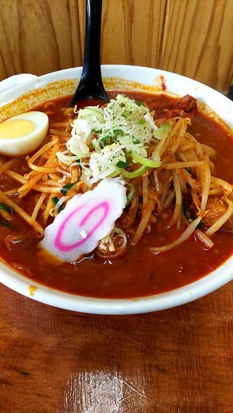 「太龍ラーメン（味噌・激辛）」@焼肉レストラン 太龍の写真
