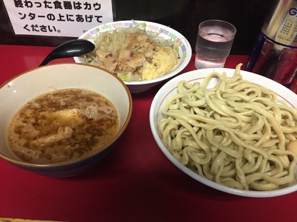「蓮えび つけ麺 小 370g」@蓮爾 登戸店の写真