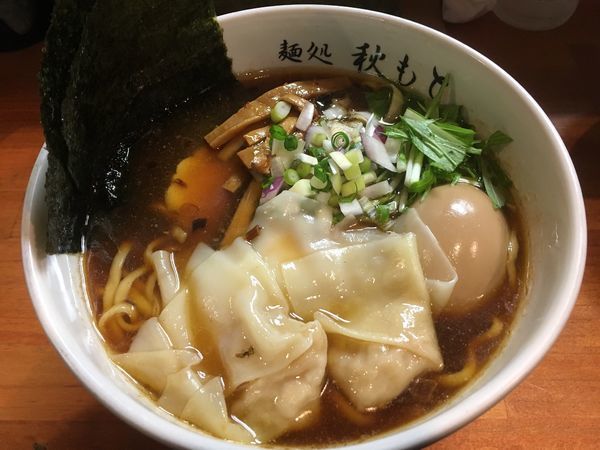 「特製醤油」@麺処 秋もとの写真