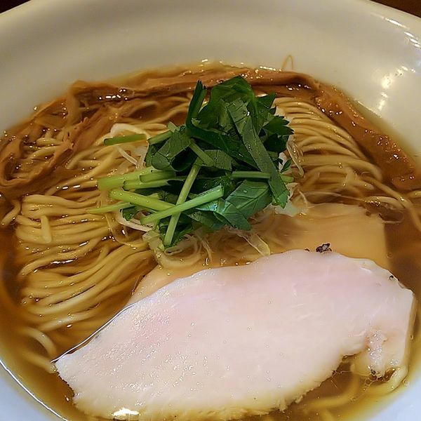 「煮干ラーメン」@ラーメン 健やかの写真