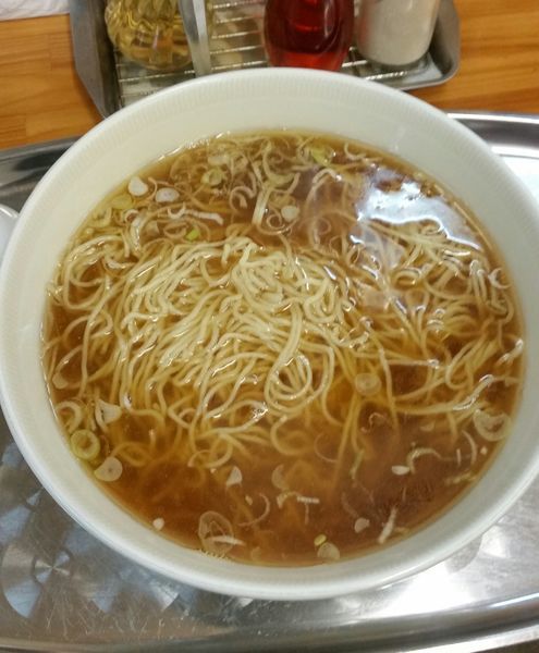「かけ中華麺500円」@川越大勝軒の写真