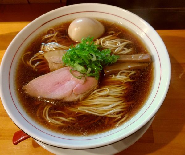 「味玉醤油大盛り（950円）」@麺庵ちとせの写真