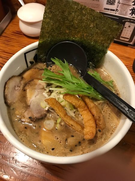 「赤味噌らーめん」@北海道ラーメン奥原流 追風丸の写真