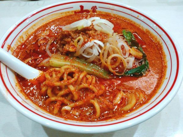 「【期間限定】中本風タンタン麺 ￥880（辛さ10倍）」@蒙古タンメン 中本 上板橋本店の写真