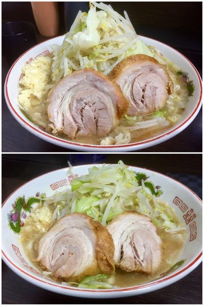 「小ラーメン (麺半分) ￥700」@ラーメン二郎 川越店の写真