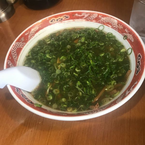 「ねぎ中華そば」@中華そば 山冨士 本町店の写真