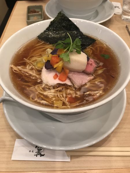「煮干し中華SOBA 大」@銀座 篝 大手町店の写真