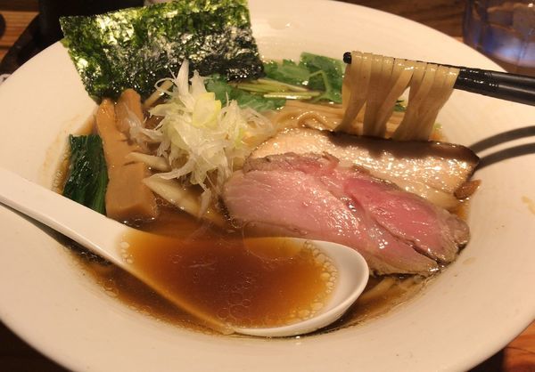 「醤油そば(850円)」@麺処 篠はらの写真