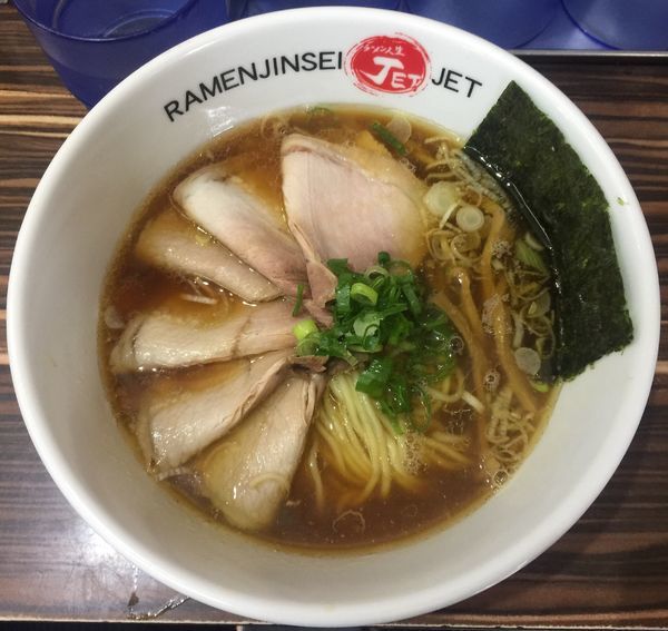 「醤油チャーシュー」@ラーメン人生 JET 福島本店の写真