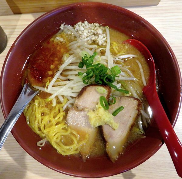 「辛しにんにく味噌」@拉麺 大公 南太田本店の写真