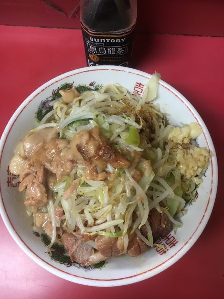 「汁なし 大 ➕ 豚  ➕全部」@ラーメン二郎 環七一之江店の写真