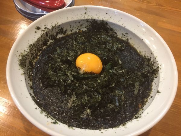 「【限定】ノリスケさん(納豆ver)」@ラーメン カワタカの写真