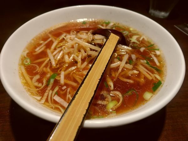 「本日のランチ①(特製もやしラーメン＆五目チャーハン)780円」@上海華龍 ヤマダ電機LABI1高崎店の写真