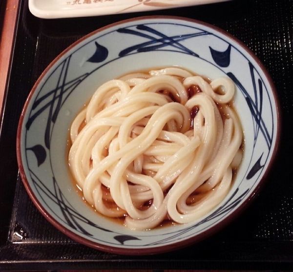 「ぶっかけうどん290円＆いか天110円」@丸亀製麺 山形店の写真
