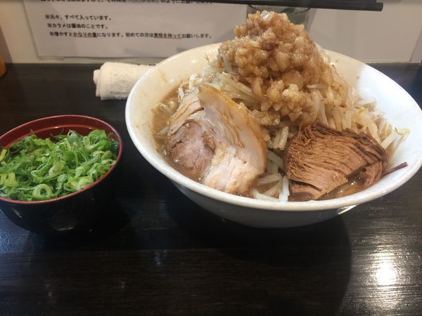 「ラーメン700・ネギ50・野菜」@ラーメン荘 これが好きだからの写真