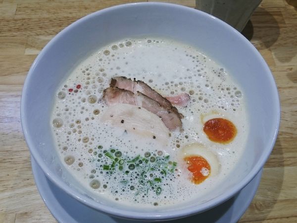 「獅子丸ぱいたんらぁめん 780円＋ランチ味玉」@麺家 獅子丸の写真