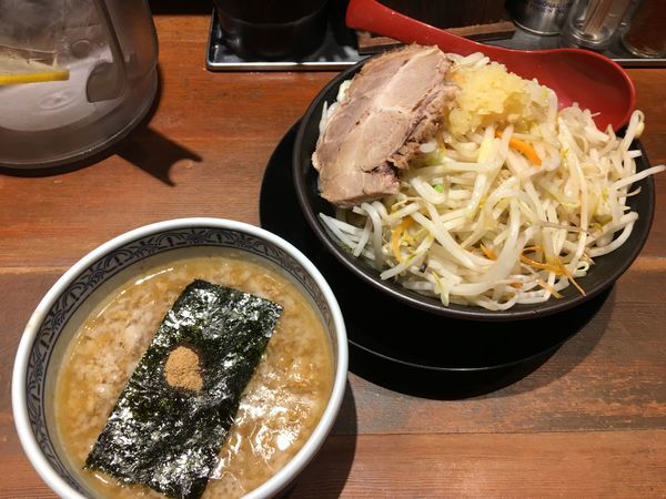 「期間限定 背脂濃厚つけ麺『番長』中盛り 960円」@つけ麺専門店 三田製麺所 神田店の写真