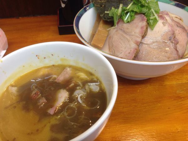 「濃厚つけ麺 + チャーシュー」@らぁめん 葉月の写真