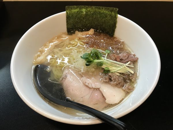 「塩らーめん」@麺や 勝治の写真