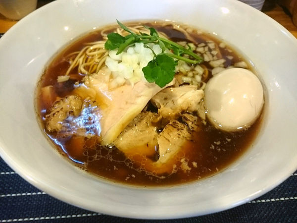 「【限定】クアドラスープの中華そば」@中華蕎麦 はざまの写真