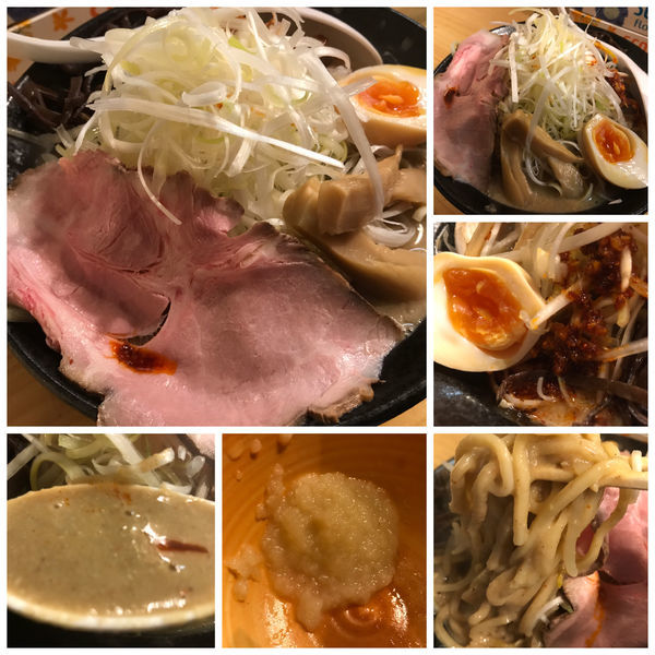 「味噌ラーメン 大盛り 850円 ネギ増し100円」@miso style となみの写真