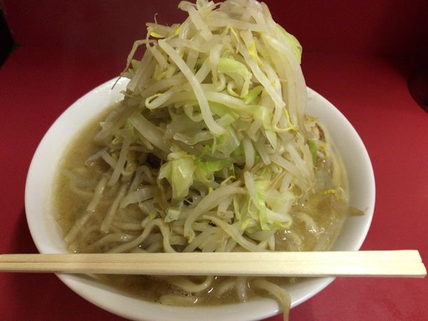 「小ラーメン ヤサイニンニクアブラ」@ラーメン二郎 ひばりヶ丘駅前店の写真